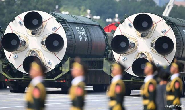 全时戒备、有效威慑！中国驻日使馆向网友介绍东风-5C 以武止戈维护秩序